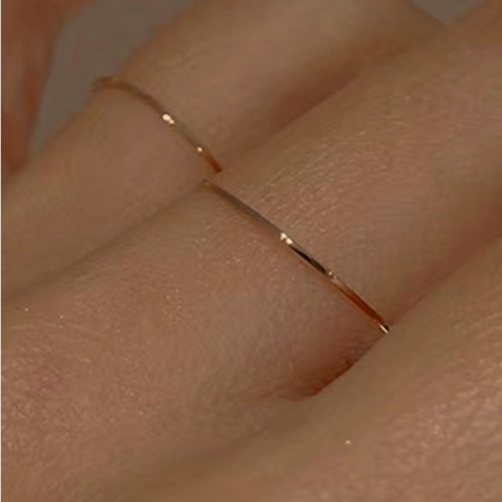 Dainty rings